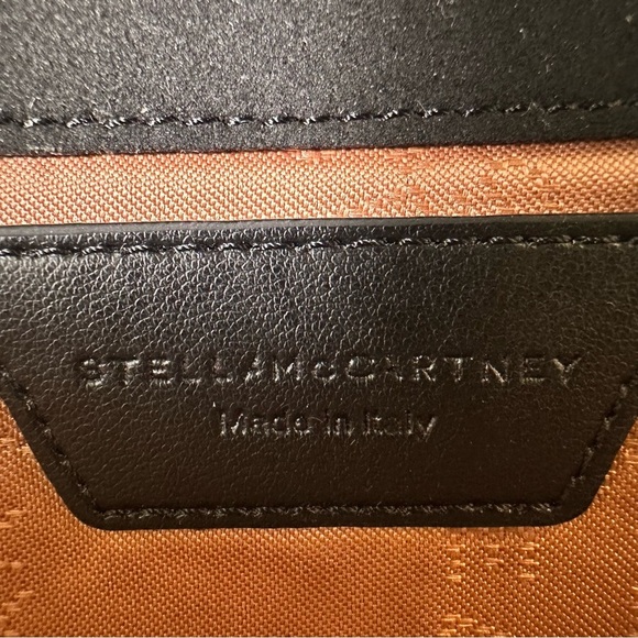 NEW STELLA MCCARTNEY MINI CROSSBODY ALL OVER CRYSTAL HOT FIX BLACK NWT! - Picture 9 of 12